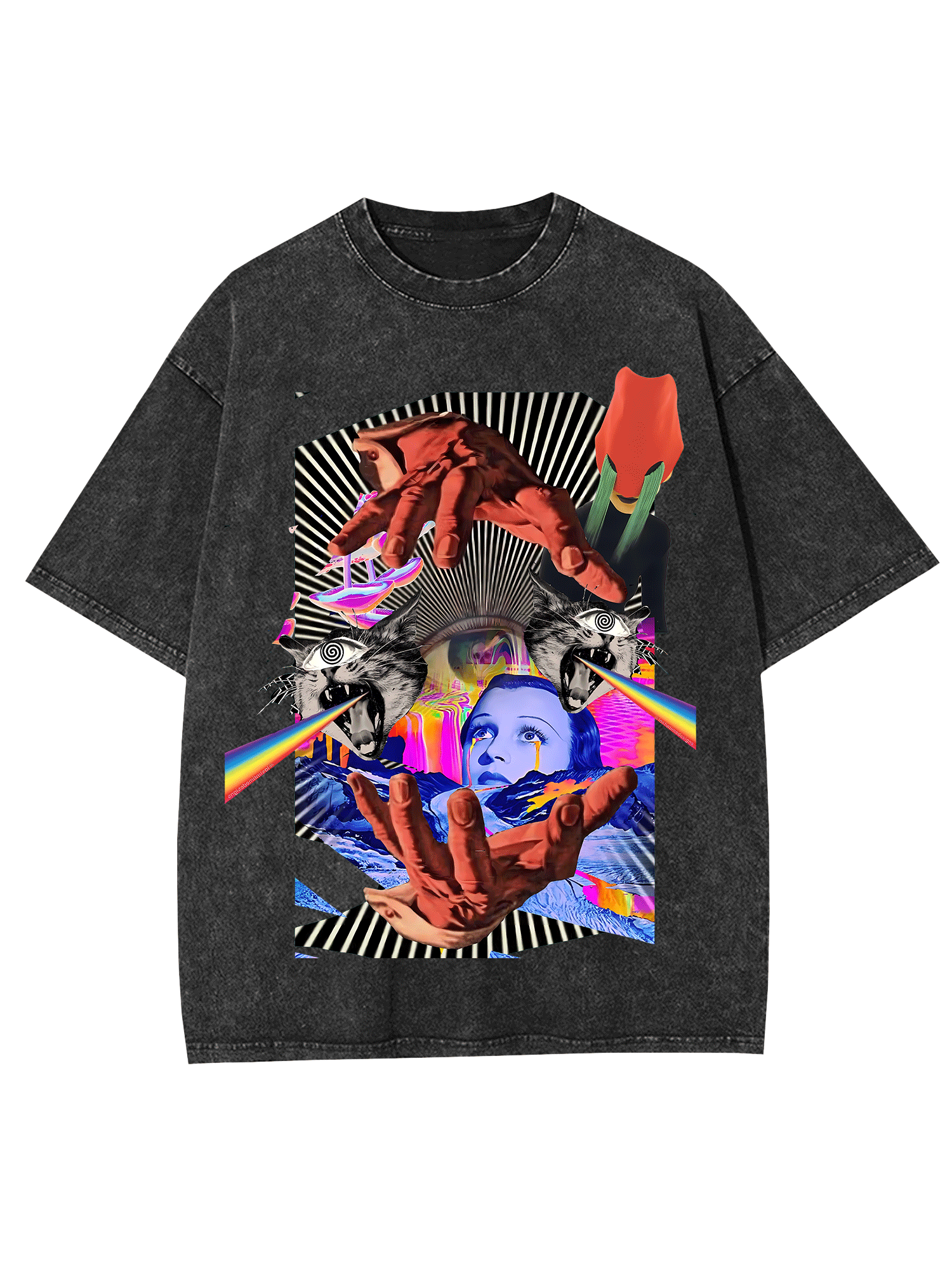 Mind Control Washed Tshirt