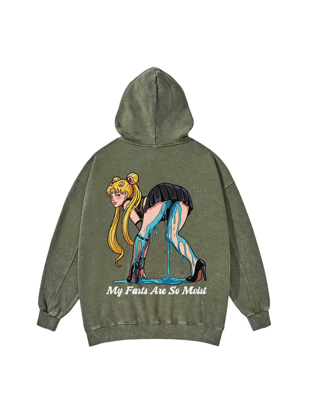 MOIST SAILOR WASHED HOODIE
