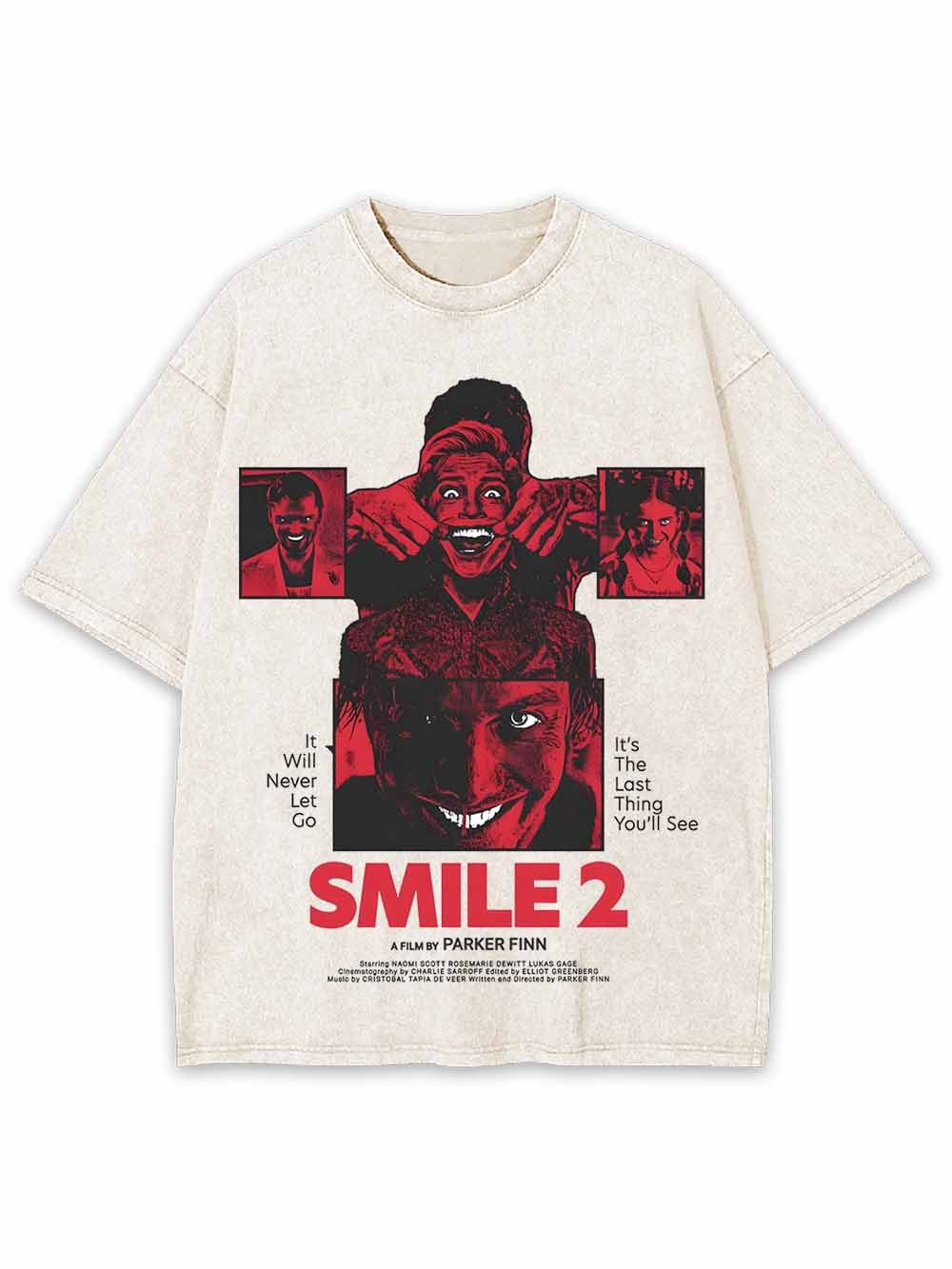 SMILE WASHED TSHIRT
