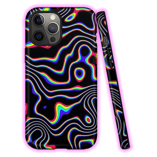 Psychedelic Waves Phone Case