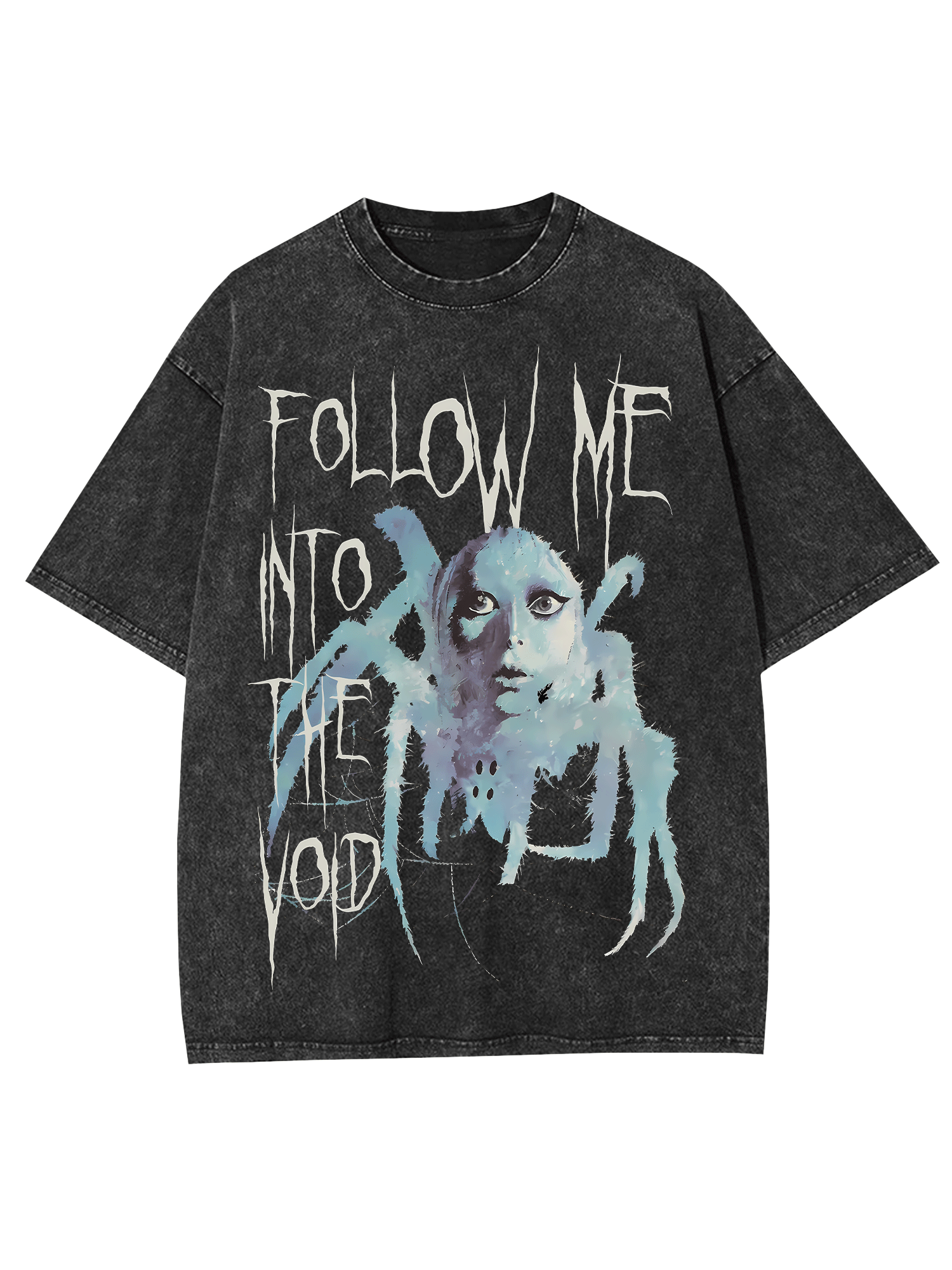 Follow Me Into The Void Washed Tshirt