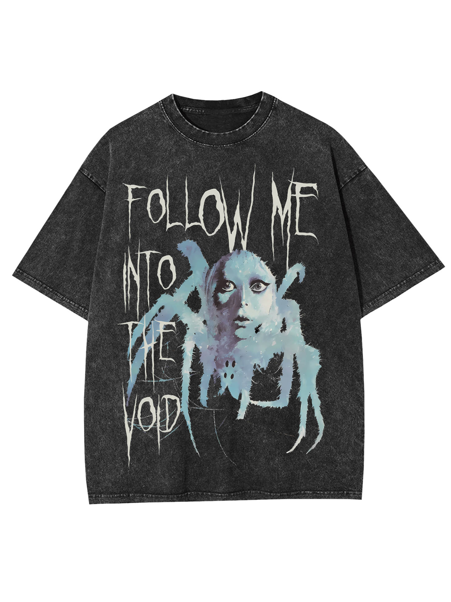 Follow Me Into The Void Washed Tshirt