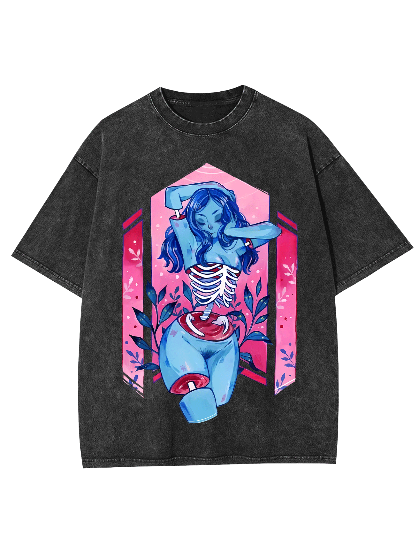 Bone Spirit Washed Tshirt-ClassyOutlaw Sale