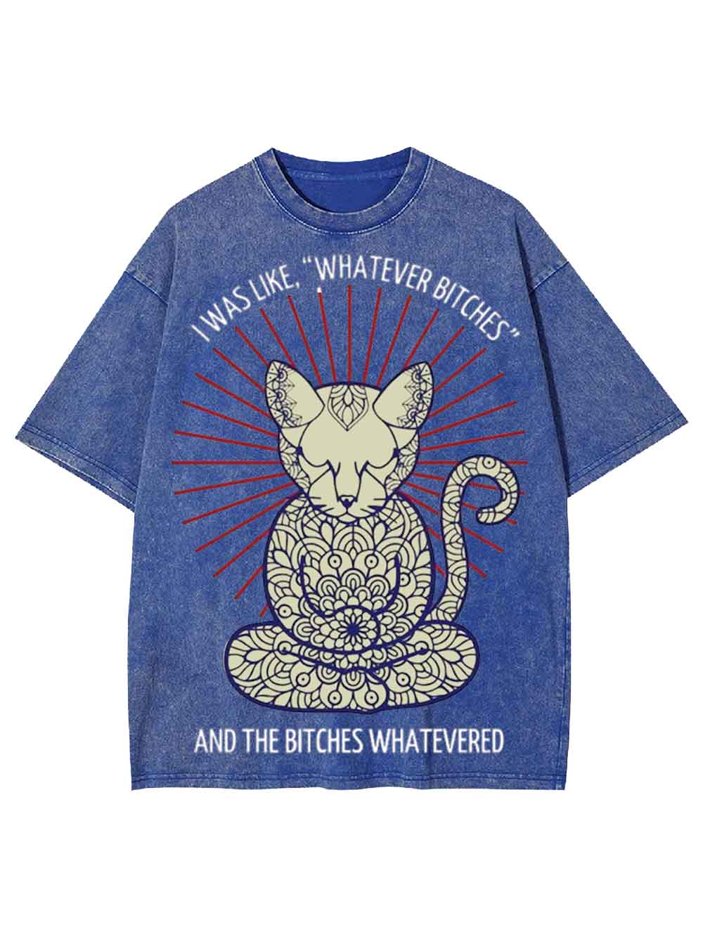 I Was Like, 'whatever Bitches Washed Tshirt