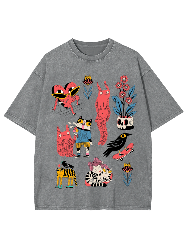 A Different Me Washed Tshirt