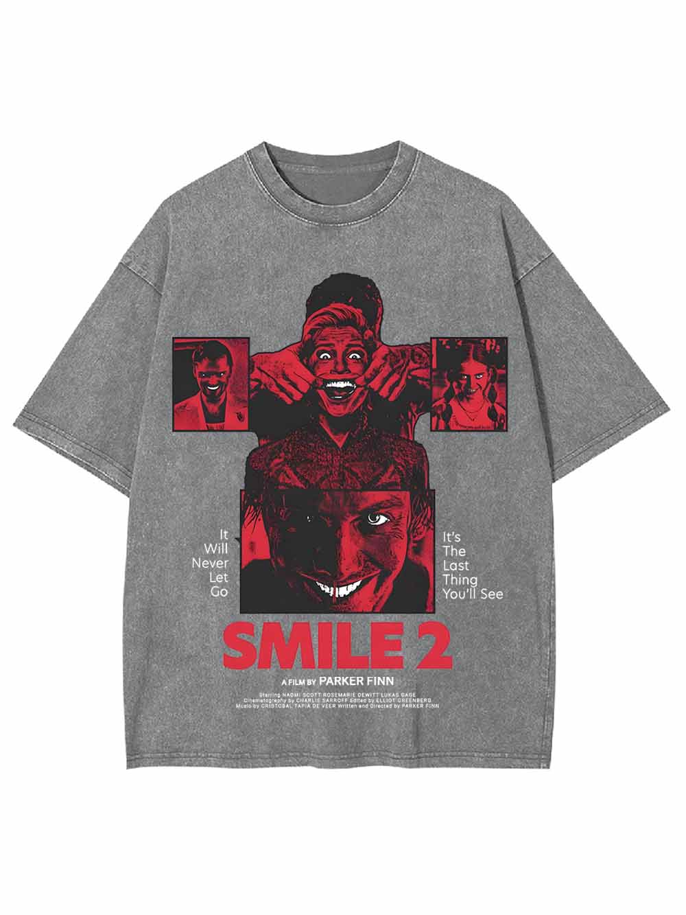 SMILE WASHED TSHIRT