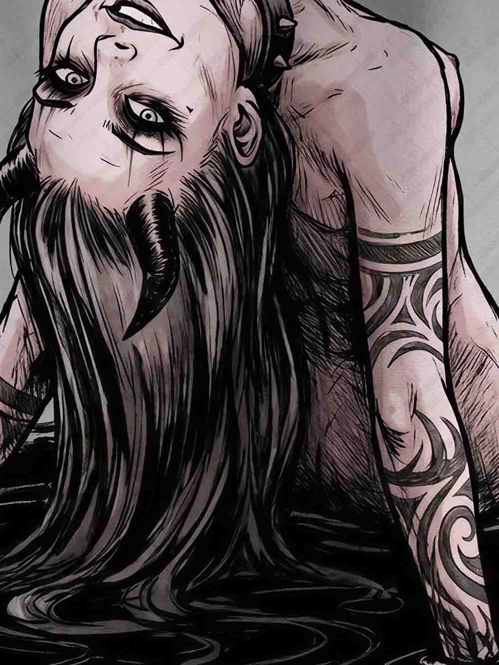 [Copy]Infernal Enchantress Graphic T-shirt