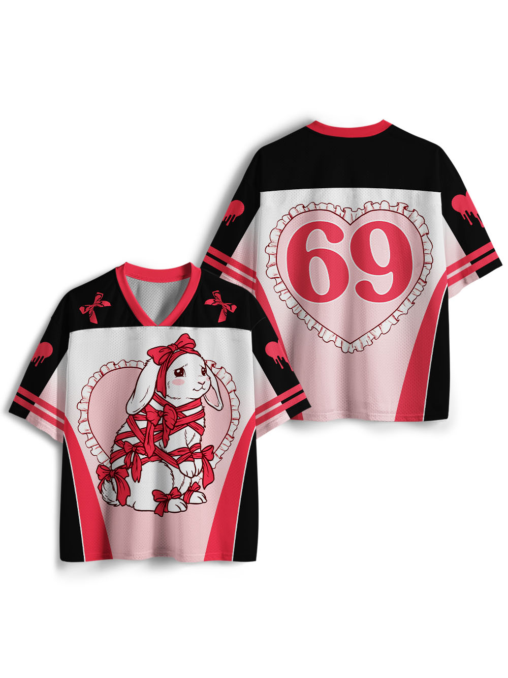 BOUND BUNNY LOVE MESH JERSEY