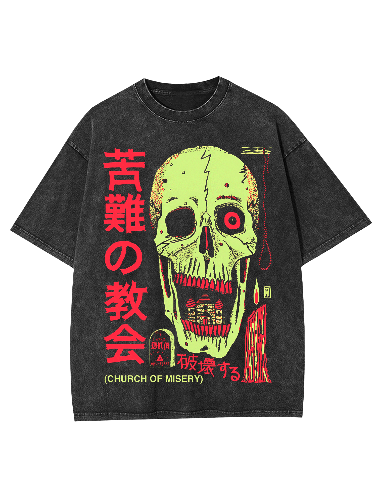 Church Of Misery Washed Tshirt