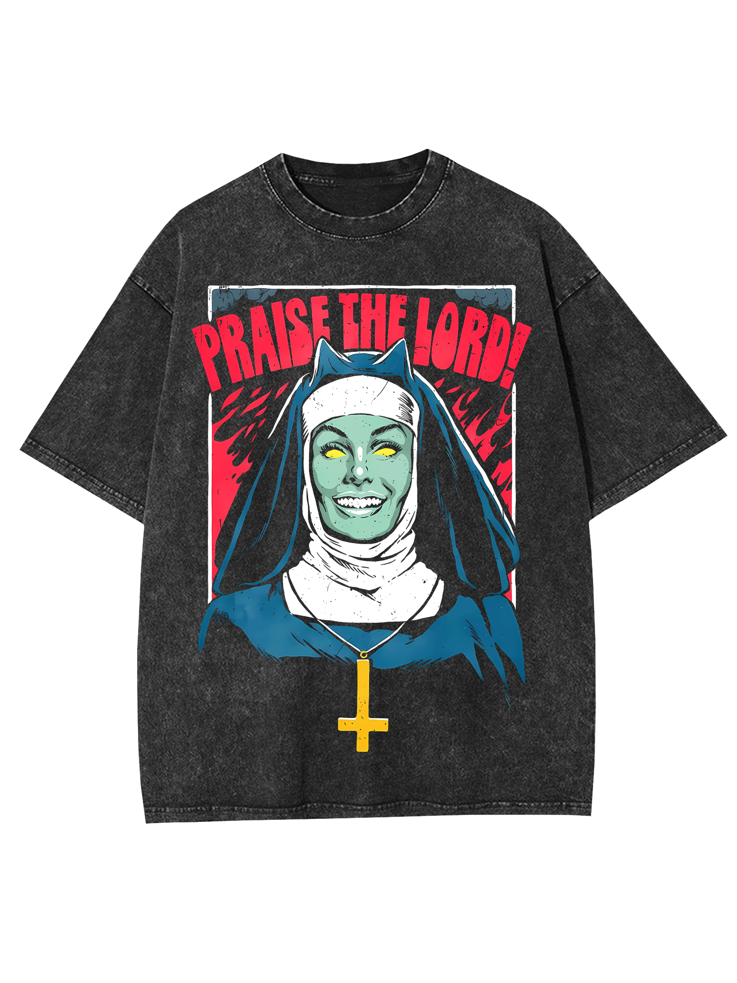 Praise The Lord Washed Tshirt