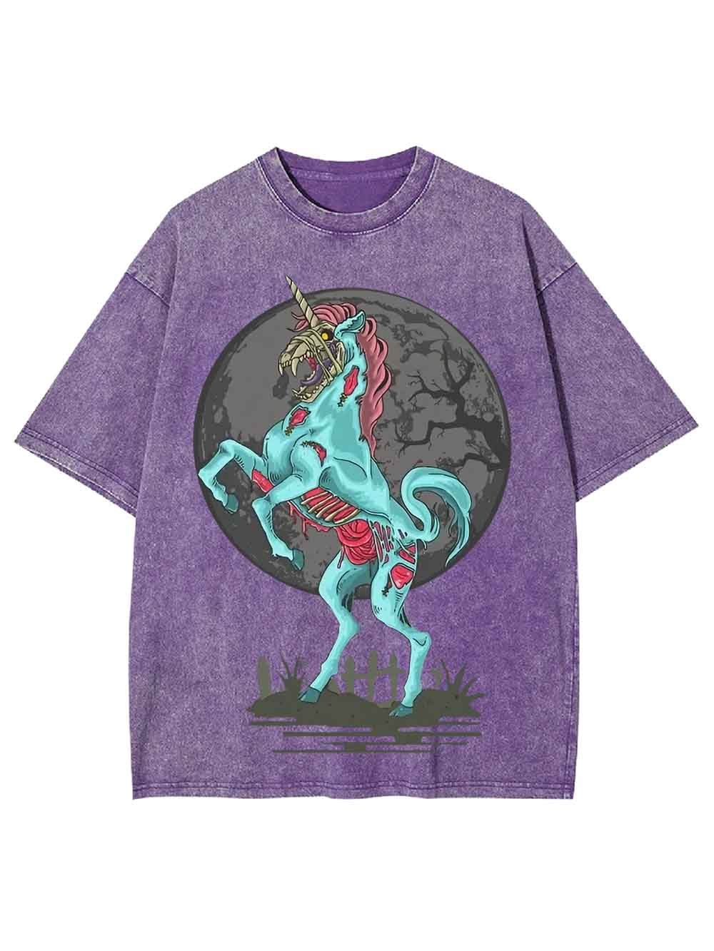 Lunar Unicorn Washed Tshirt