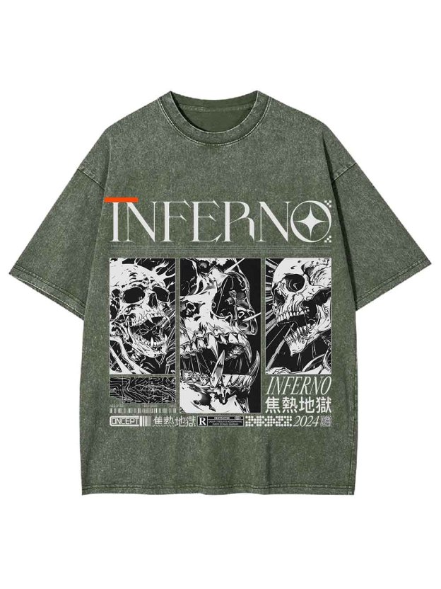 Inferno Washed Tshirt
