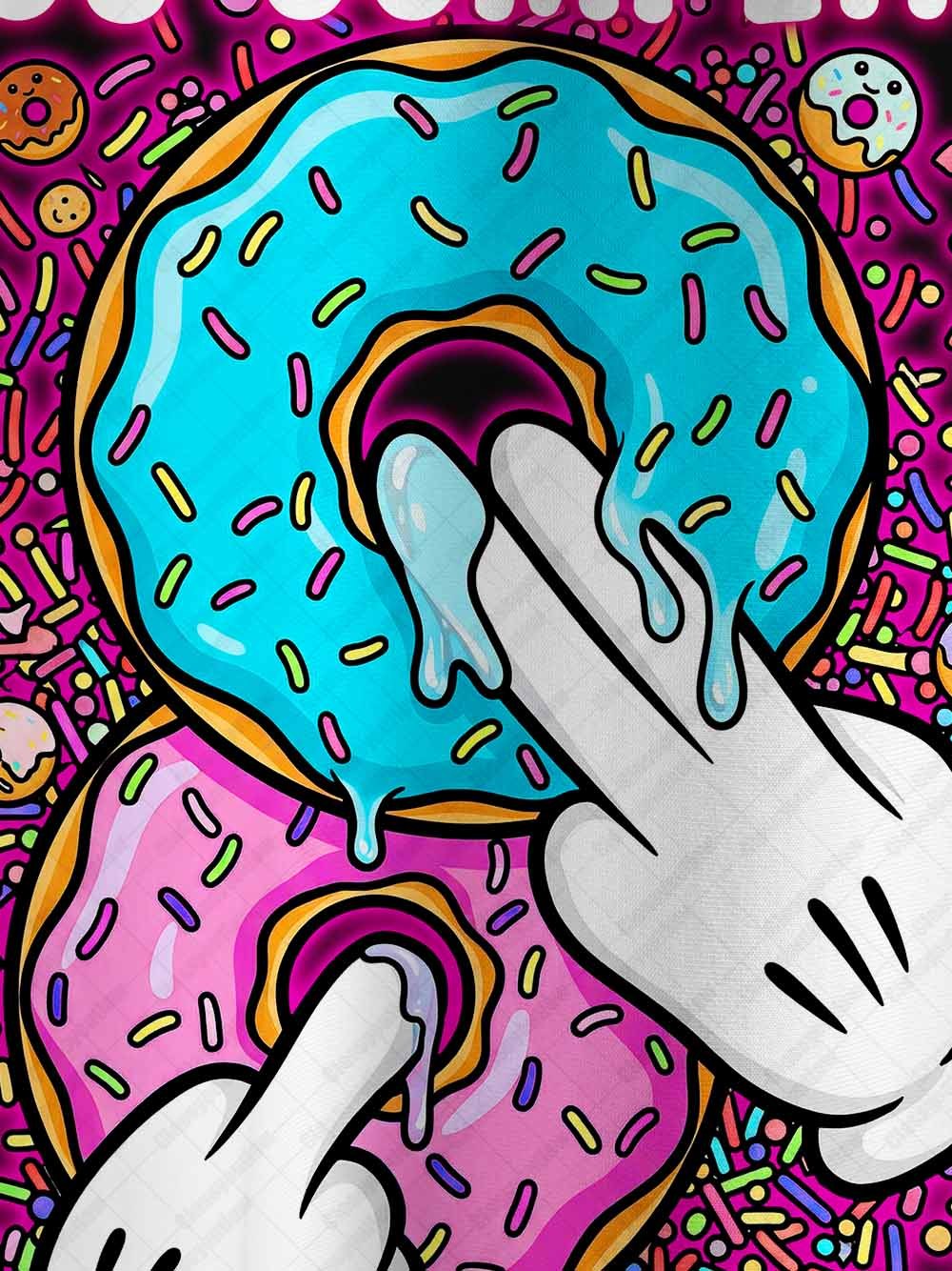 YOU COMPL TOUCH ME Eco Oversized Graphic Tees