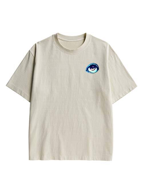 Celestial Visionary Double Sided Print Washed TShirt