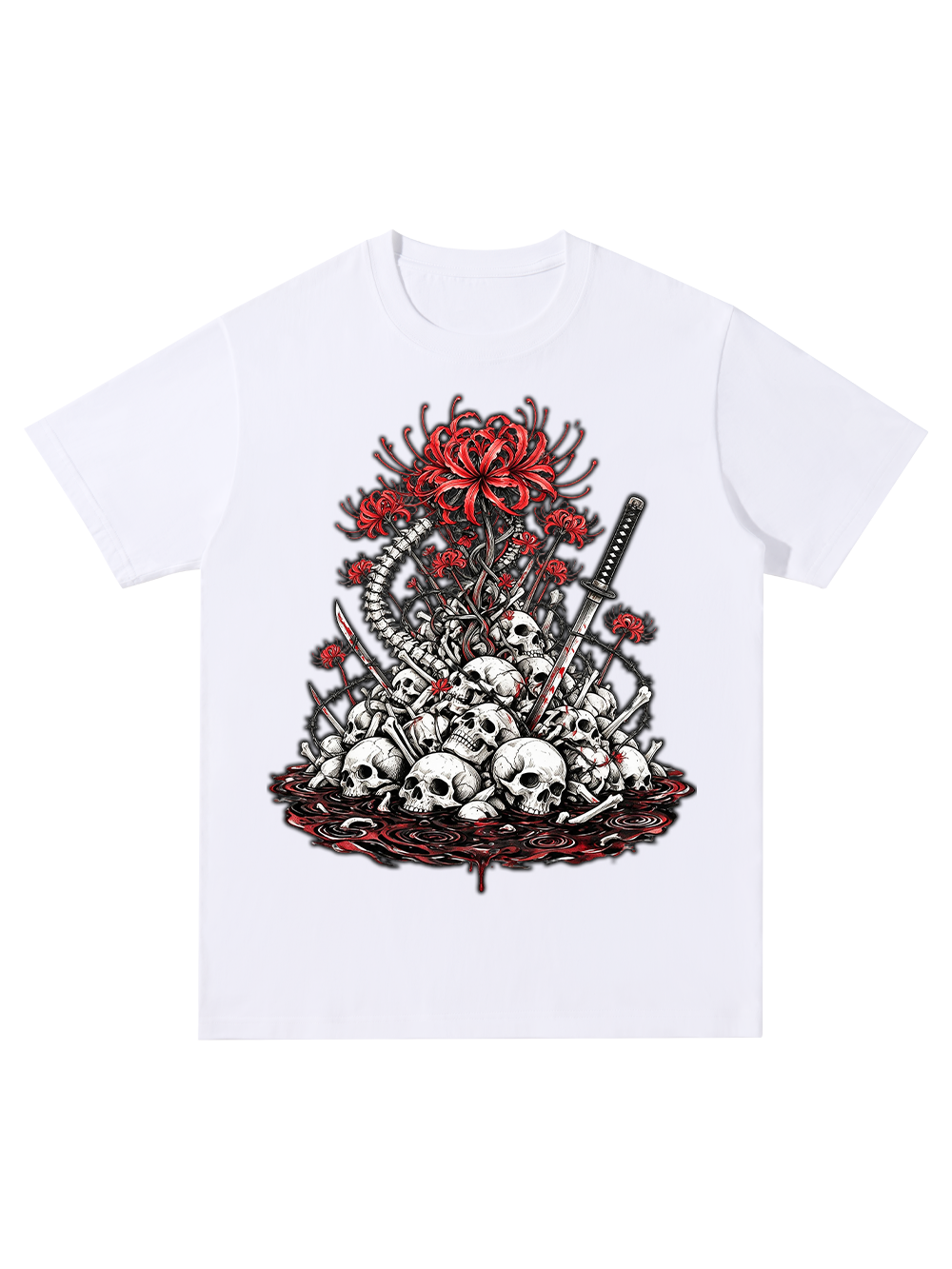 BLOOD SKULL CLASSIC T-SHIRT