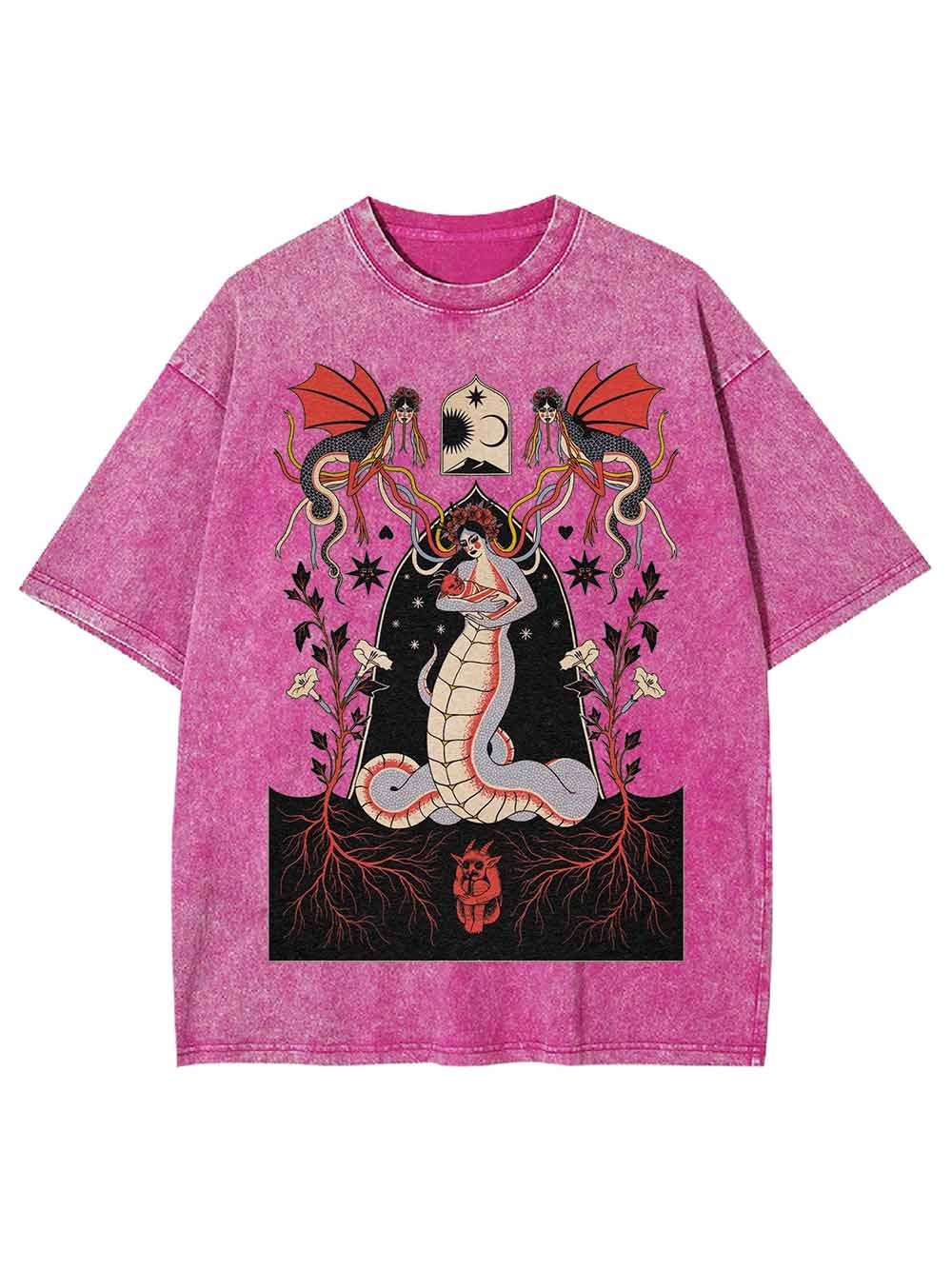 SERPENT WASHED TSHIRT
