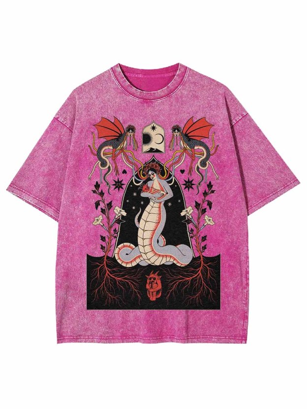 SERPENT WASHED TSHIRT
