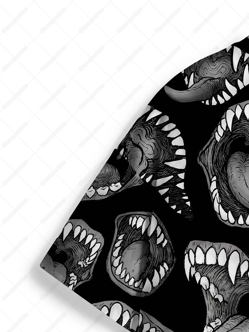 Terrifying Mouth Graphic T-shirt