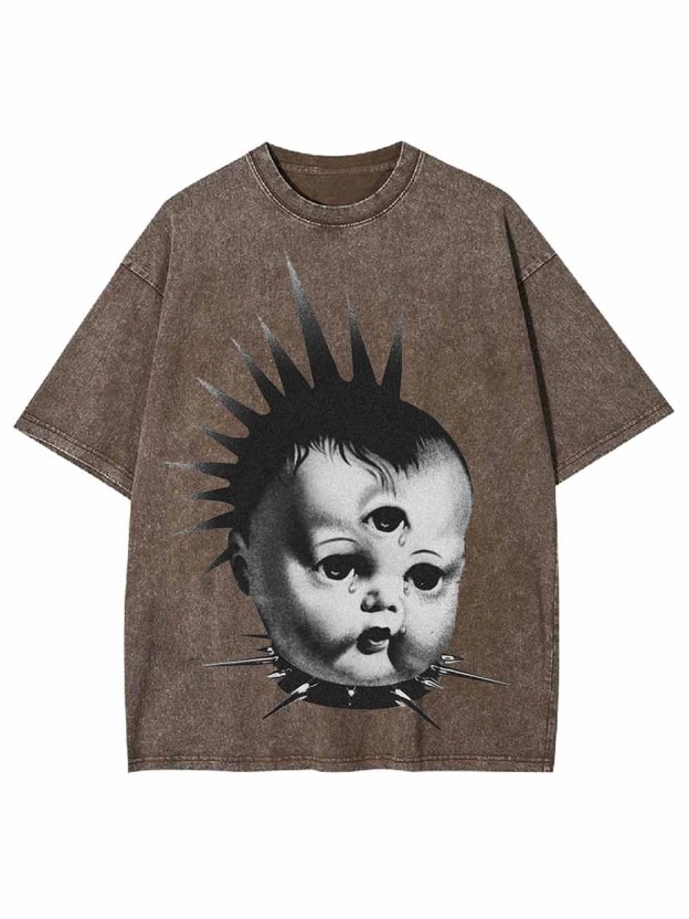 Triple Vision Punk Washed Tshirt