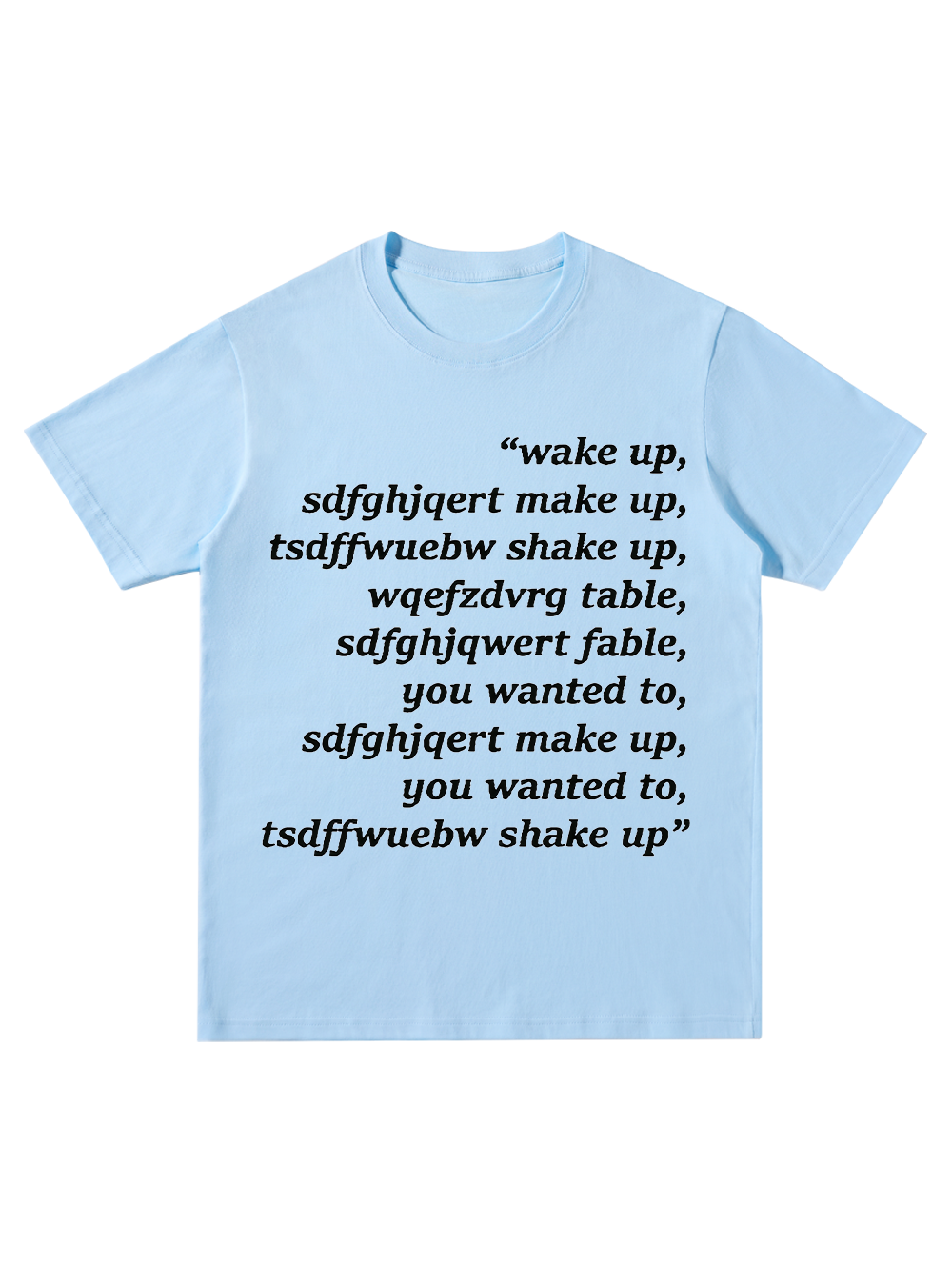 WAKE UP CHAOS CLASSIC T-SHIRT