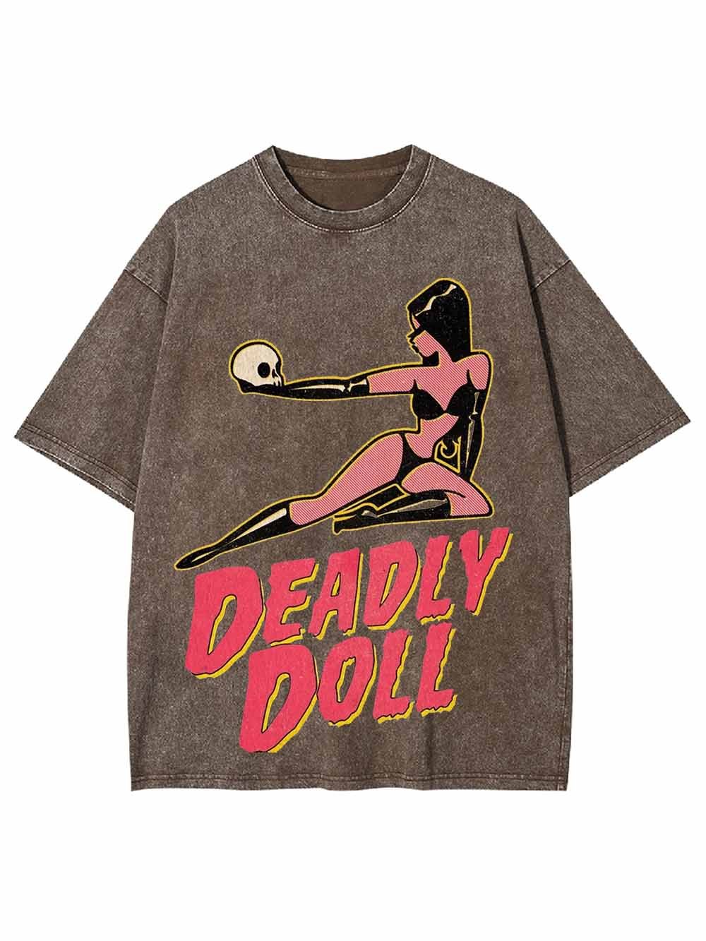Deadly Doll Washed Tshirt