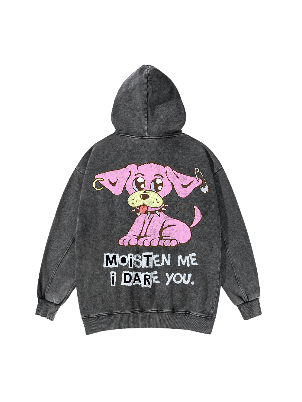 MOISTEN ME WASHED HOODIE