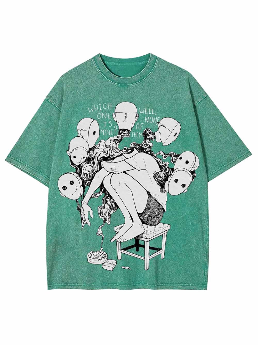 WHICH ONE IS MINE WASHED TSHIRT