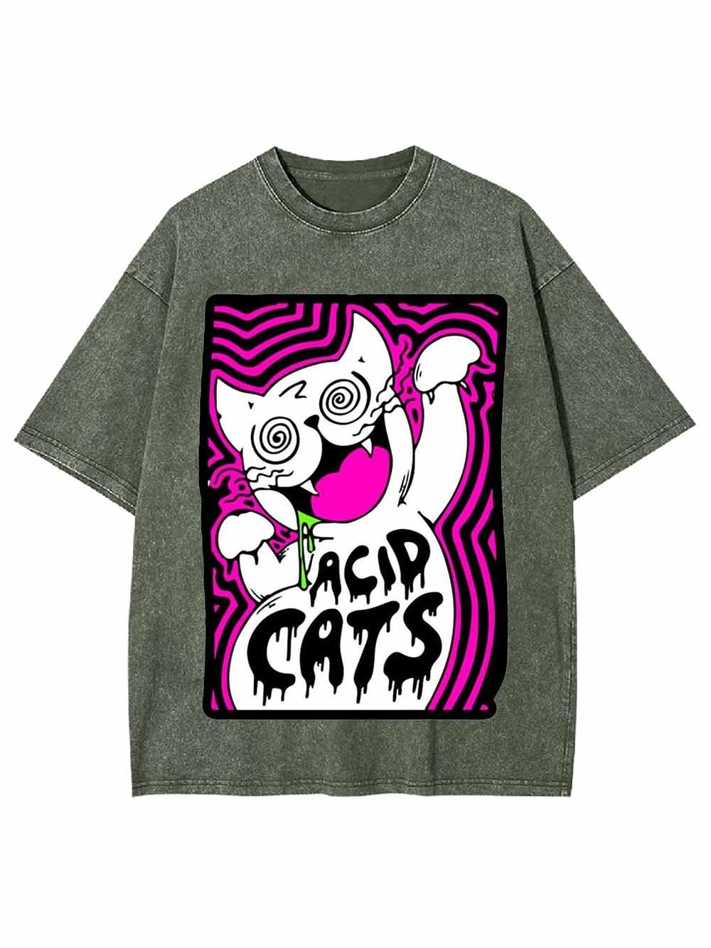 ACID CATS WASHED TSHIRT