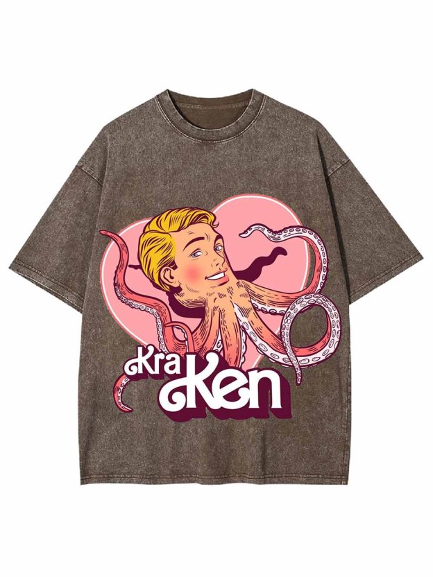 Kraken Washed Tshirt