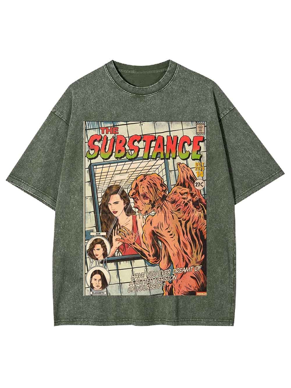 THE SUBSTANCE  WASHED TSHIRT