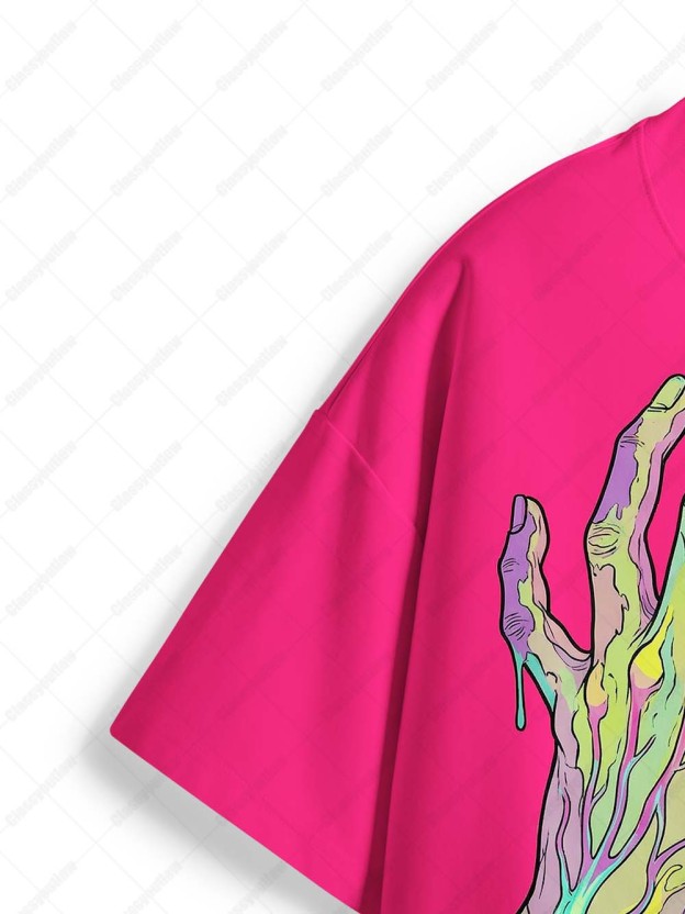 Trippy bones & acid dreams Graphic T-shirt