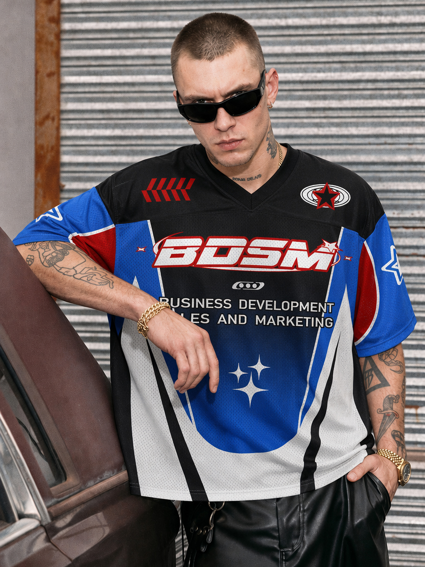 BDSM BUSINESS DEVELOPMENT SALES AND MARKETING MESH JERSEY