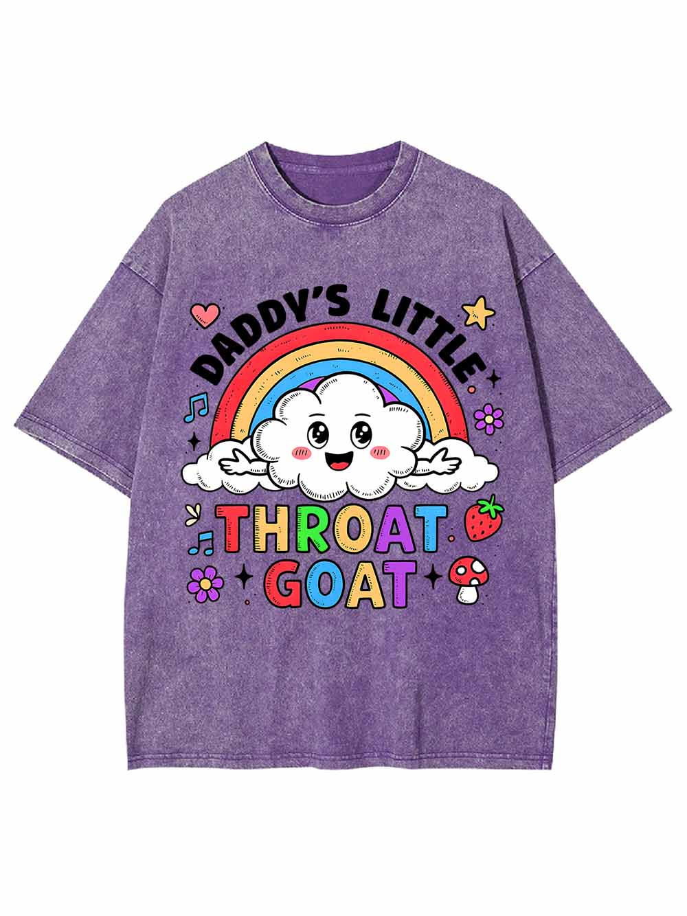 Throat Goat Washed Tshirt