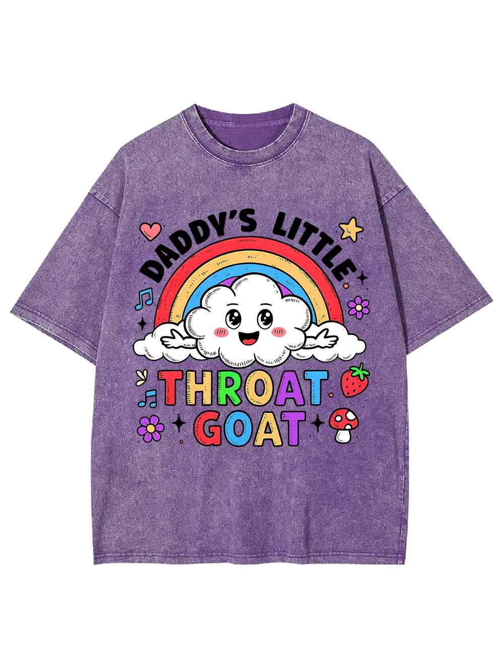 Throat Goat Washed Tshirt