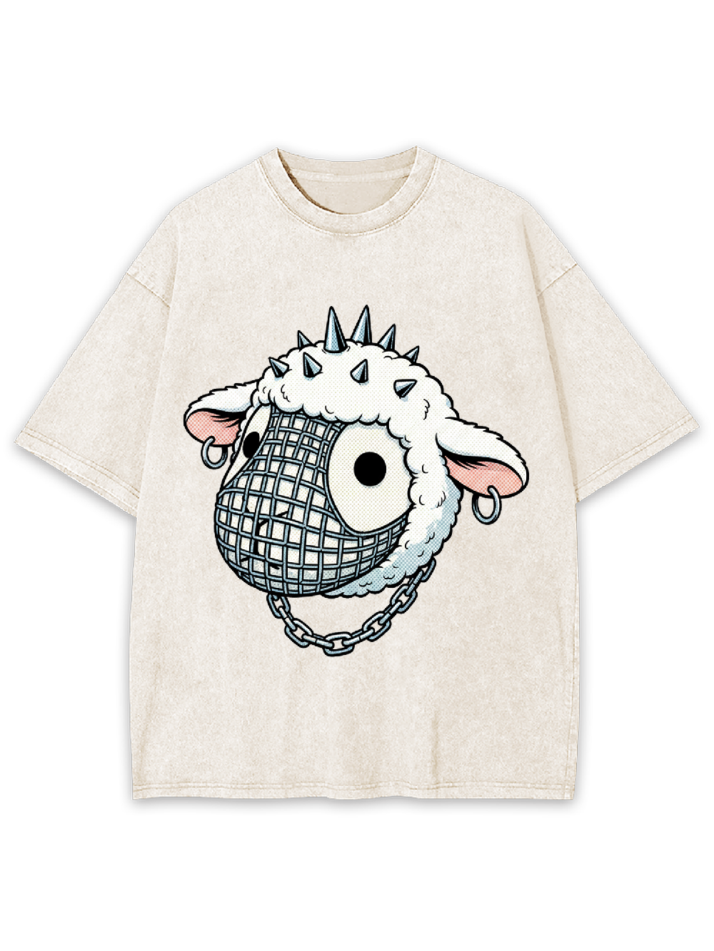 Punk Sheep Washed Tshirt