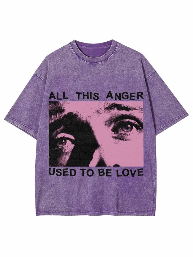 USED TO BE LOVE WASHED TSHIRT