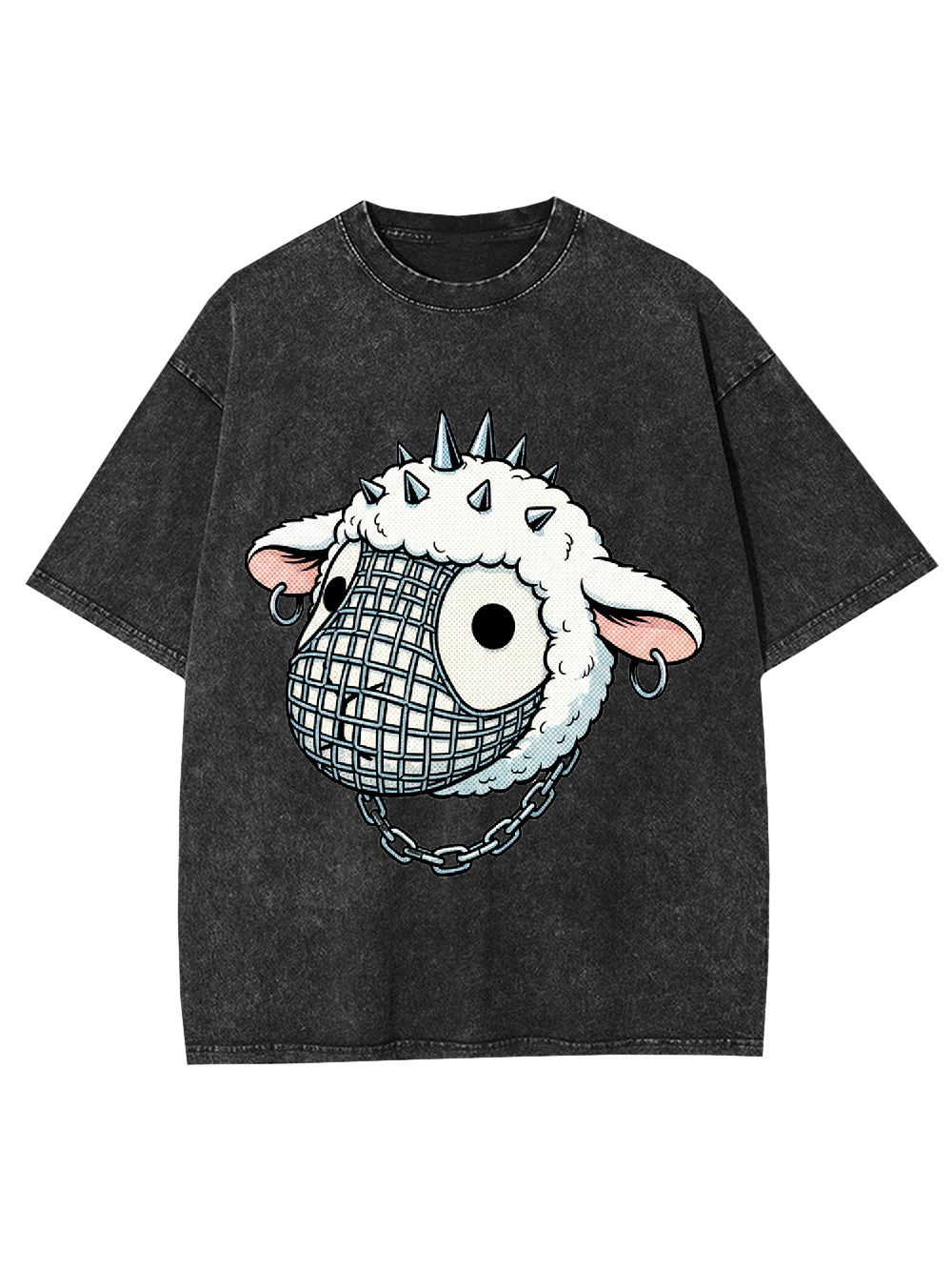 Punk Sheep Washed Tshirt
