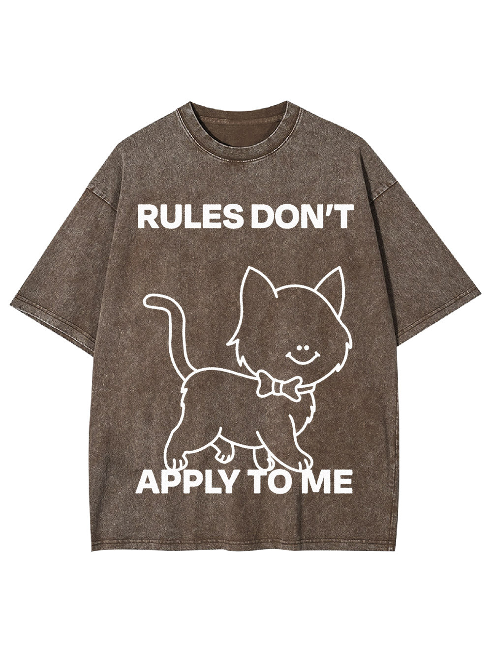 Rules Don't Apply To Me Washed Tshirt