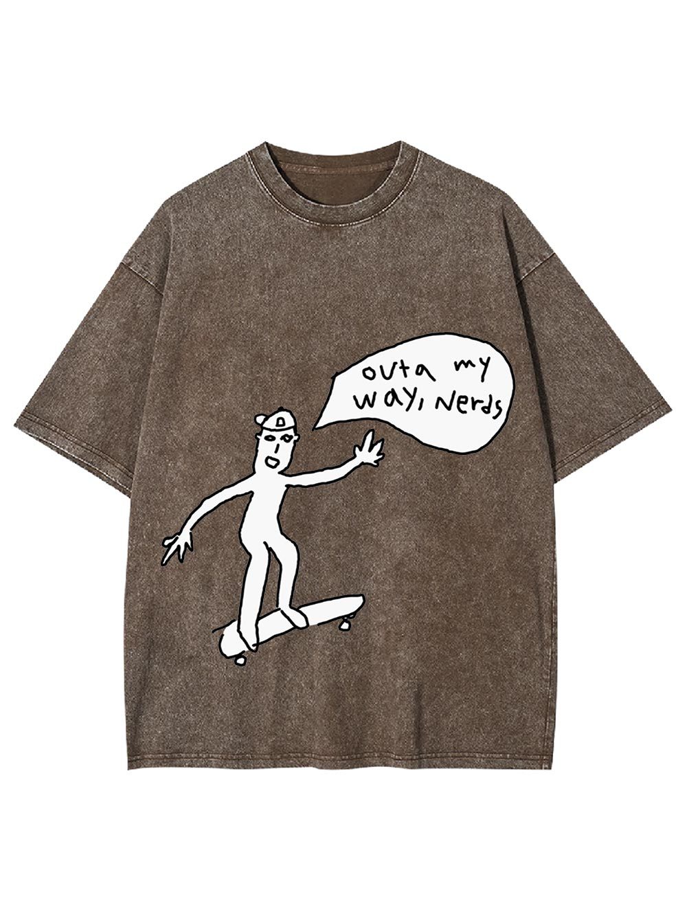 Outa My Way, Nerds Washed Tshirt
