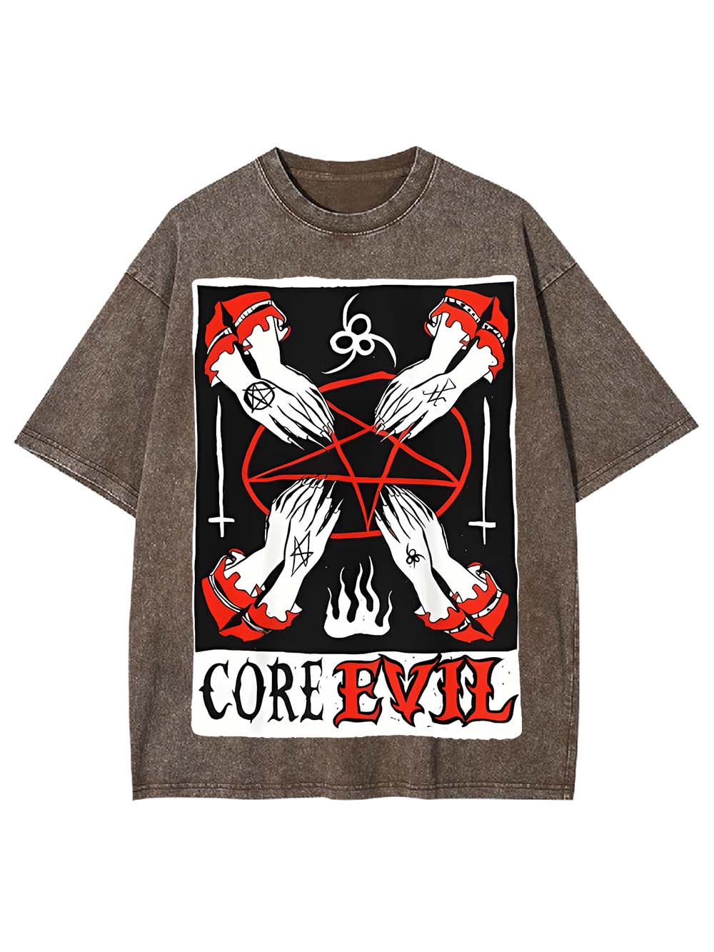 Core Evil Washed Tshirt