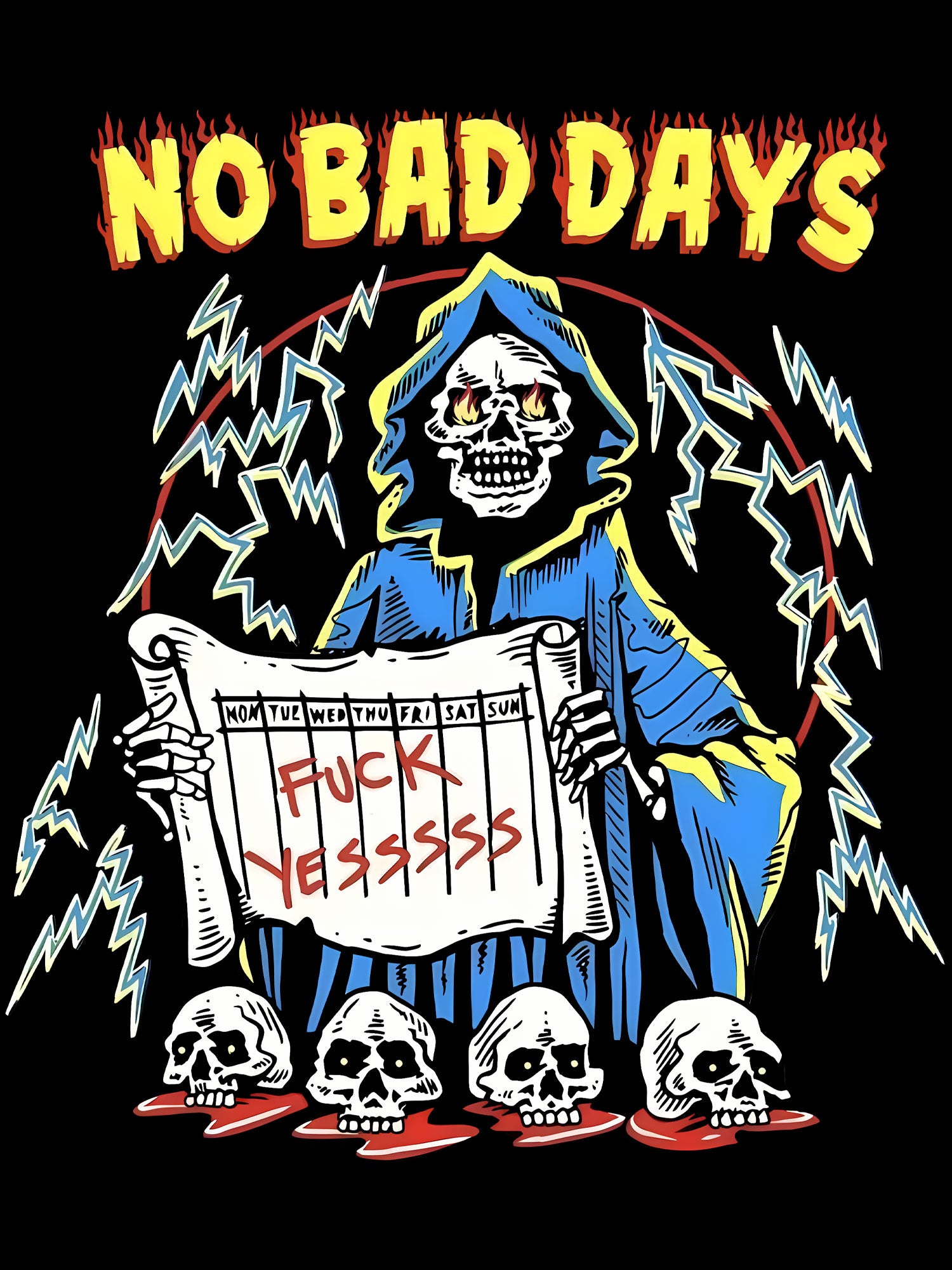 No Bad Days Washed Tshirt
