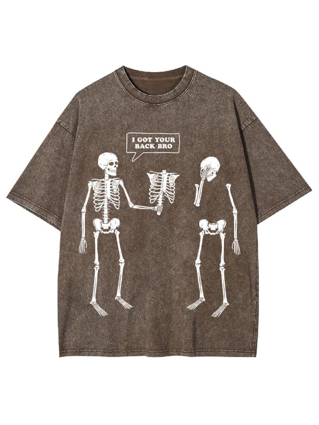 I Got Your Back Bro Washed Tshirt