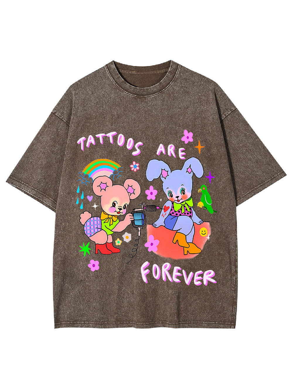 Tattoos Are Forever Washed Tshirt