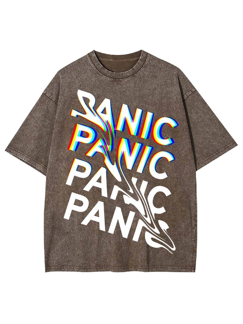 Panic Washed Tshirt