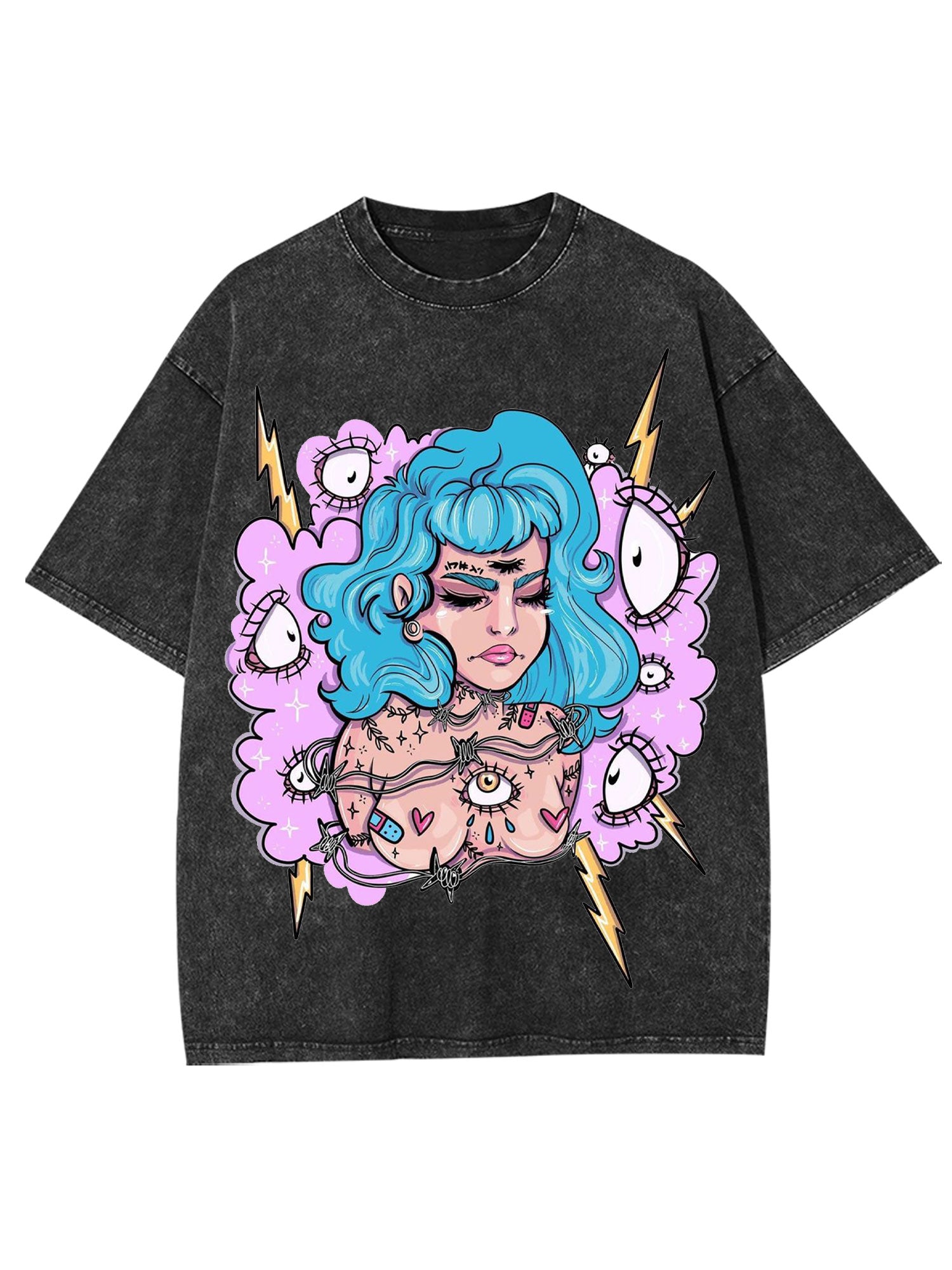 Being Gazed At Washed Tshirt