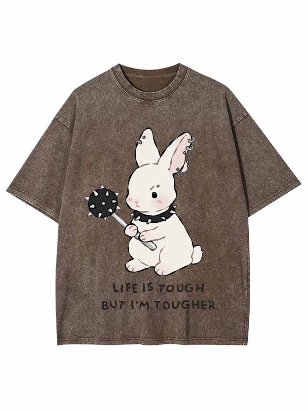 TOUGH BUNNY WASHED TSHIRT