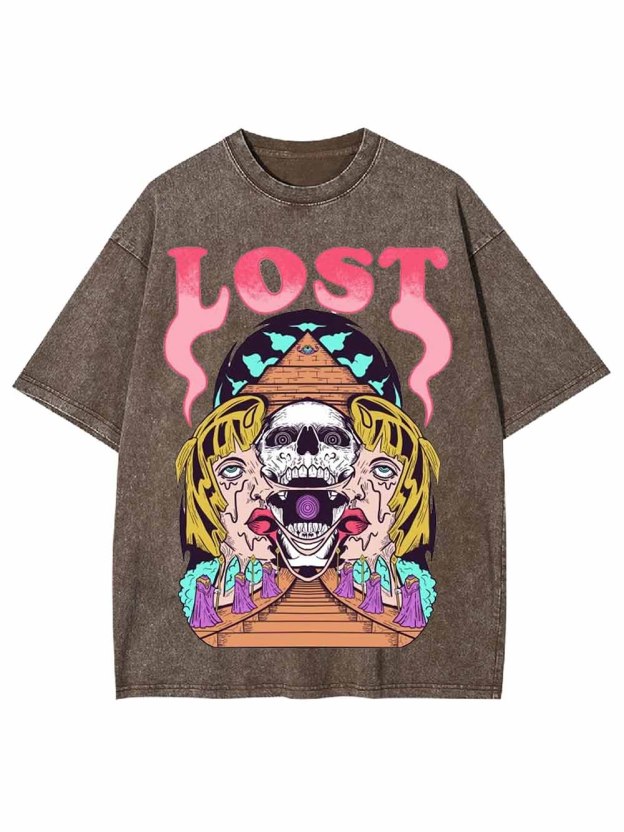 LOST SOULS WASHED TSHIRT
