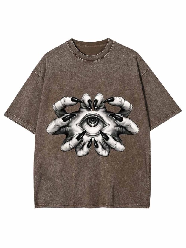 EYE OF POWER WASHED TSHIRT