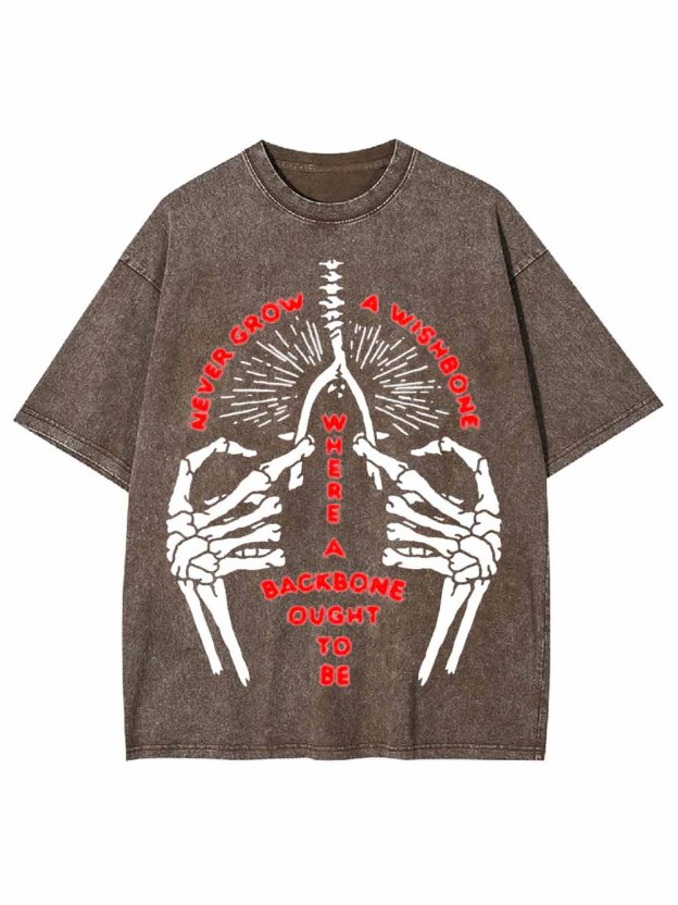 BACKBONE OUGHT WASHED TSHIRT