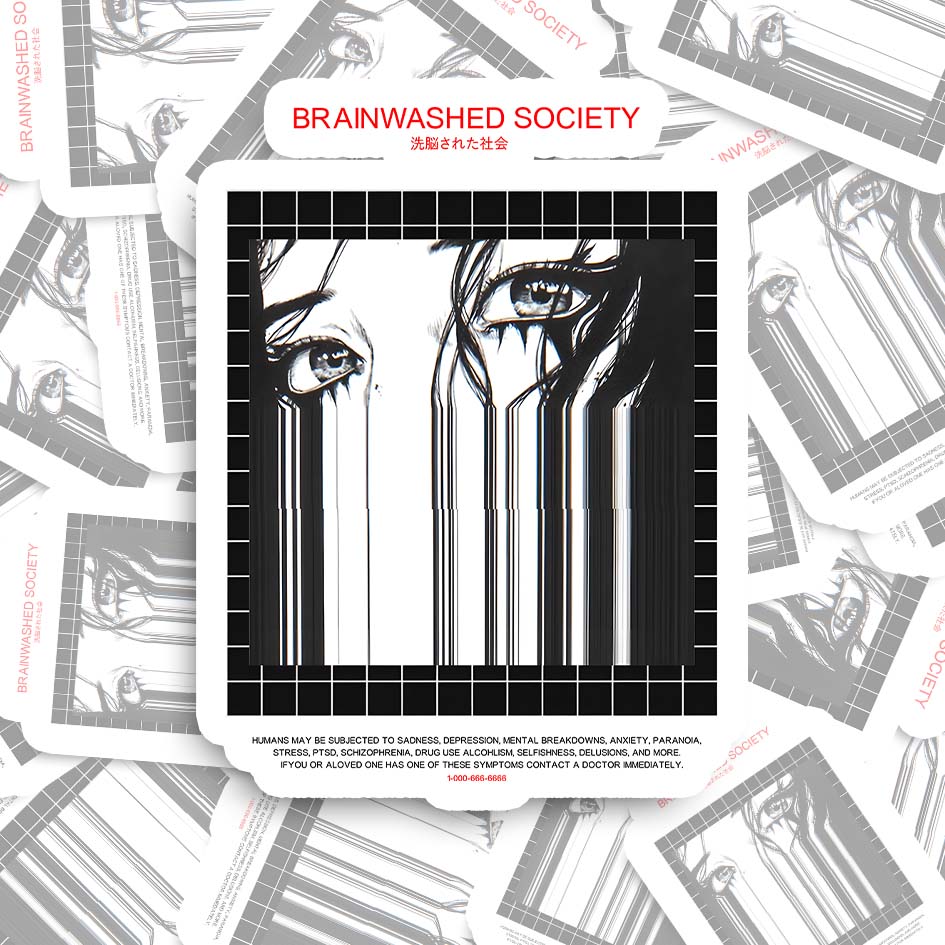 Brainwashed Society Sticker